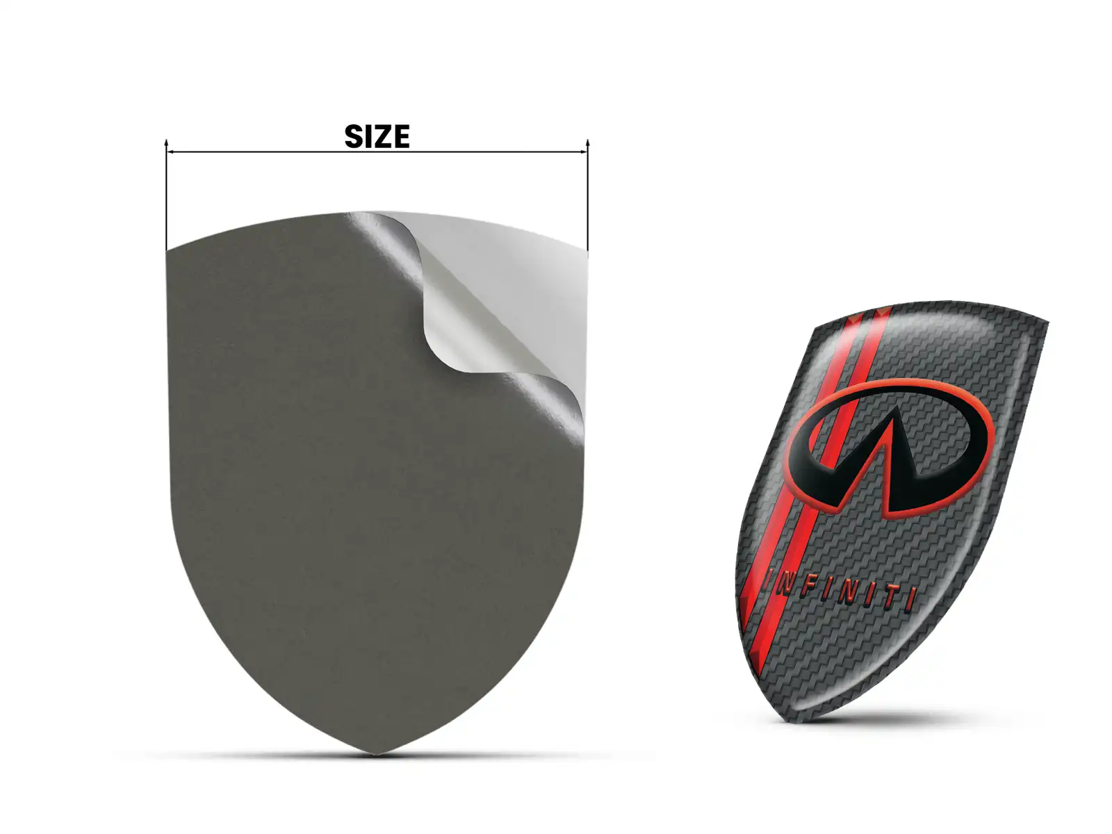 Infiniti Decalcomanie Max Chic Prestazioni Design Durevole